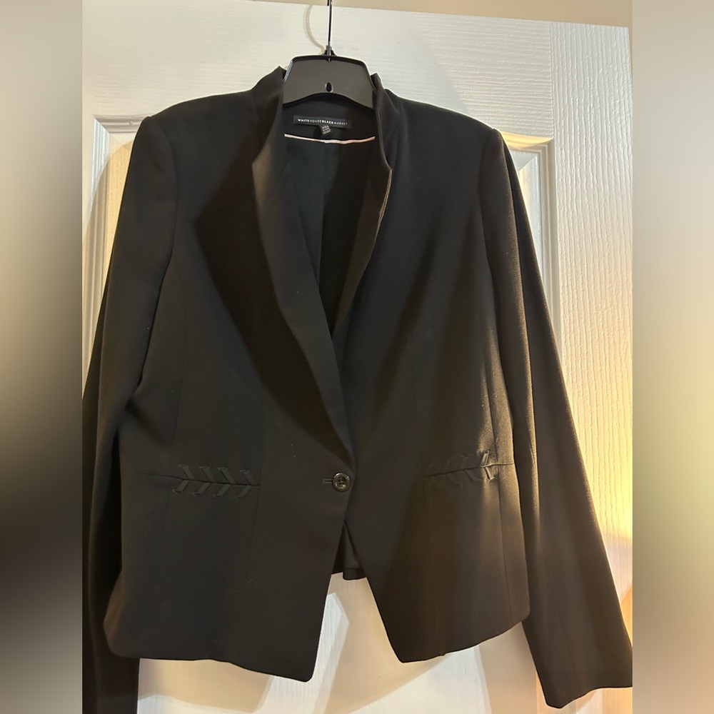 Black jacket with beautiful detailing